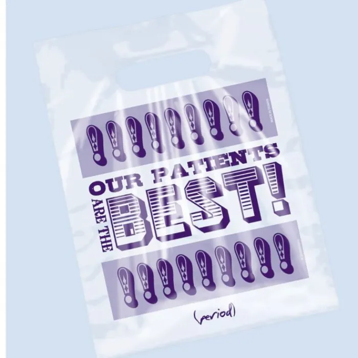Take Home Bags | Take Home Bags<SmileMakers Clear Best Patients Bags - Clear Dental Bags from
