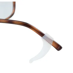 Vision Practice Essentials<SmileMakers Clear Silicone Eyeglass Ear Pads - Eye Care Accessories from
