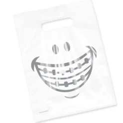 Take Home Bags | Take Home Bags<SmileMakers Clear Smile With Braces - Clear Dental Bags from