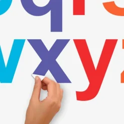Wall Decals<SmileMakers Colorful Lowercase Alphabet Giant Wall Decals - Office Décor from