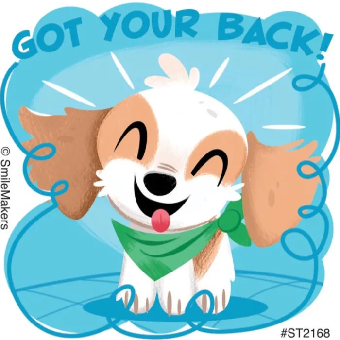 Patient Stickers | Dental Stickers<SmileMakers Comfort Friend Stickers - Stickers from