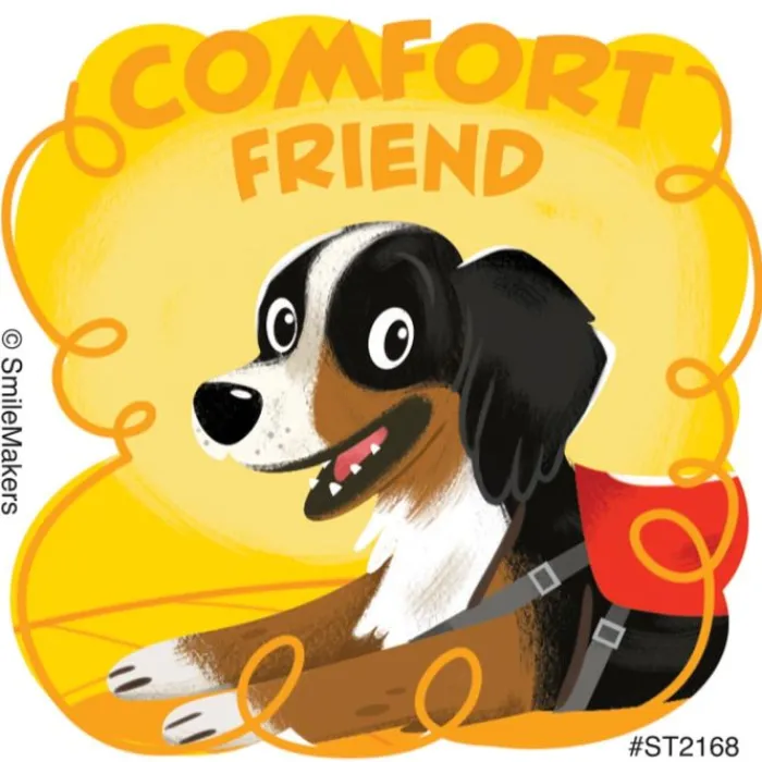 Patient Stickers | Dental Stickers<SmileMakers Comfort Friend Stickers - Stickers from