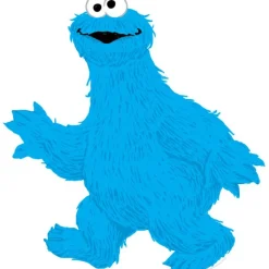 Wall Decals<SmileMakers Cookie Monster Sesame Street Wall Decal - Office Decor from