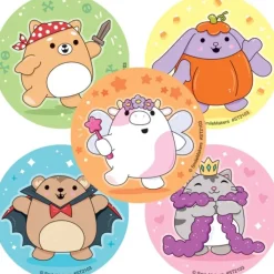 Halloween | Other Fun Stickers<SmileMakers Costume Smushy Animal Stickers - Stickers from