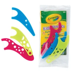 Dental Practice Essentials<GUM Crayola™ Kids Flosser 3-Packs - Dental Floss from SmileMakers