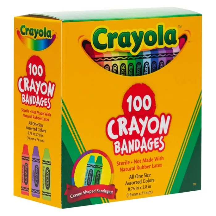 Bandages | Medical Practice Essentials<SmileMakers Crayon Bandages - Case - Bandages from