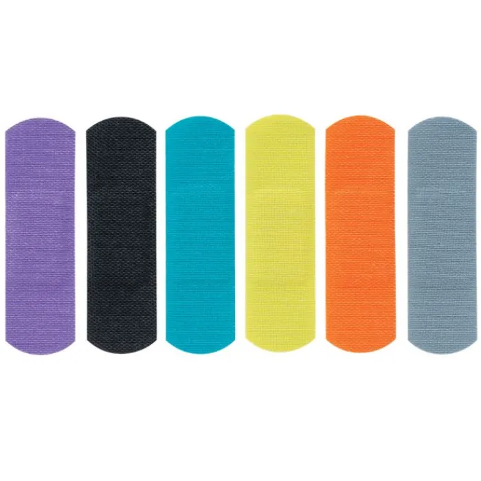 Bandages | Medical Practice Essentials<SmileMakers Curad® Assorted Fabric Strip Antibacterial Bandages - Bandages from