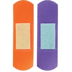 Bandages | Medical Practice Essentials<SmileMakers Curad® Assorted Fabric Strip Antibacterial Bandages - Bandages from