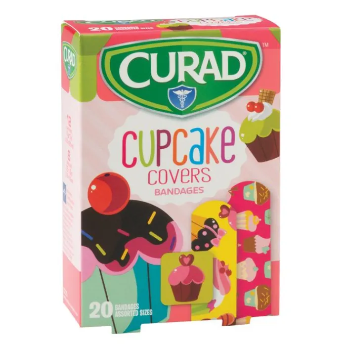Bandages | Medical Practice Essentials<Curad ® Cupcake Bandages - Case - Bandages from SmileMakers