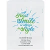 Take Home Bags | Take Home Bags<SmileMakers Custom A Great Smile Burst Paper Bags - Take Home Bags from