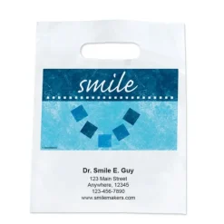 Take Home Bags | Take Home Bags<SmileMakers Custom Abstract Smile Take Home Bags