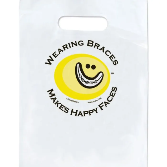 Take Home Bags | Take Home Bags<SmileMakers Custom Braces + Happy Faces Bags