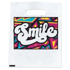 Take Home Bags | Take Home Bags<SmileMakers Custom Bright Style Smile Bags- Take Home Bags- from