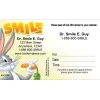 Appointment Cards<SmileMakers Custom Bugs Bunny Smile Sticker Appointment Cards - Appointment Cards from