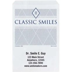 Take Home Bags | Take Home Bags<SmileMakers Custom Classic Smile Paper Bags - Take Home Bags from