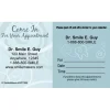 Appointment Cards<SmileMakers Custom Come In Swirls Sticker Appointment Cards - Appointment Cards from