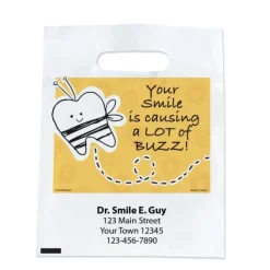 Take Home Bags | Take Home Bags<SmileMakers Custom Dental Bee Bags - Take Home Bags from