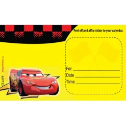 Appointment Cards<SmileMakers Custom Disney Cars Tune-Up Appointment Cards - Appointment Cards from