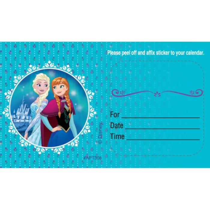 Appointment Cards<SmileMakers Custom Disney Frozen Anna & Elsa Appointment Cards - Appointment Cards from