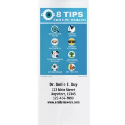 Take Home Bags | Take Home Bags<SmileMakers Custom Eye Health Tips Paper Bags - Take Home Bags from