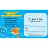 Appointment Cards<SmileMakers Custom Fish Eye Chart Sticker Appointment Cards - Appointment Cards from