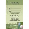 Appointment Cards<SmileMakers Custom Gentle Dental Green Sticker Appointment Cards - Appointment Cards from