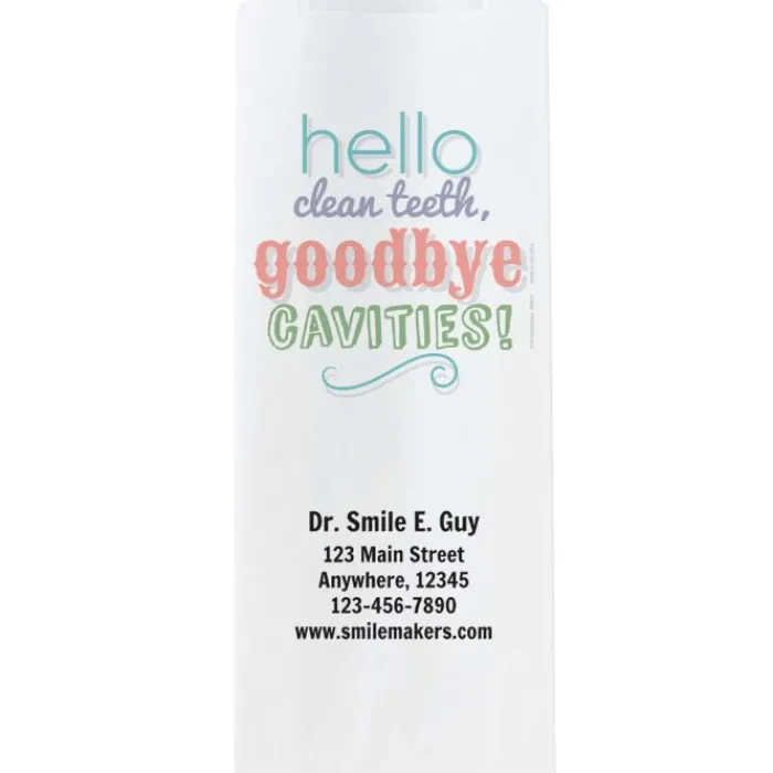 Take Home Bags | Take Home Bags<SmileMakers Custom Goodbye Cavities Paper Bags - Take Home Bags from