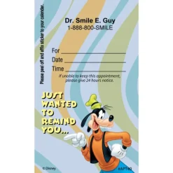 Appointment Cards<SmileMakers Custom Goofy Reminder Appointment Cards - Appointment Cards from