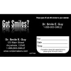 Appointment Cards<SmileMakers Custom Got Smiles? Appointment Cards - Appointment Cards from
