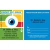 Appointment Cards<SmileMakers Custom Great Eye Care Sticker Appointment Cards - Appointment Cards from
