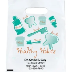 Take Home Bags | Take Home Bags<SmileMakers Custom Healthy Habits Bags - Take Home Bags from
