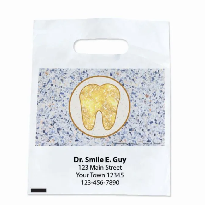 Take Home Bags | Take Home Bags<SmileMakers Custom Marble Spa Dental Take Home Bags - Take Home Bags From