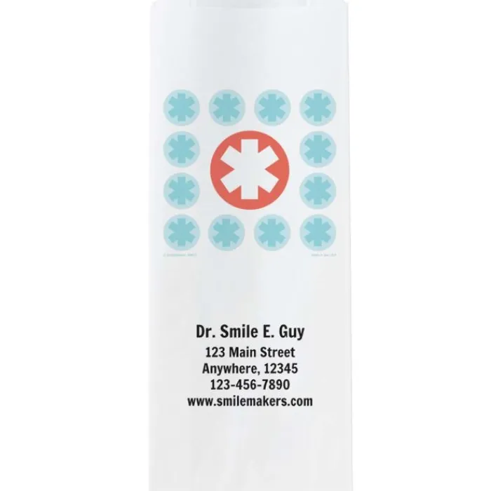 Take Home Bags | Take Home Bags<SmileMakers Custom Medical Star Paper Bags - Take Home Bags from