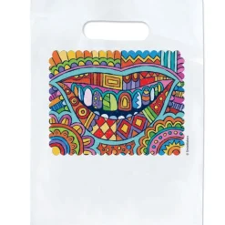 Take Home Bags | Take Home Bags<SmileMakers Custom Modern Art Smile Bags - Take Home Bags from