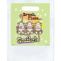 Take Home Bags | Take Home Bags<SmileMakers Custom Monkey Full Colour Bags - Take Home Bags from