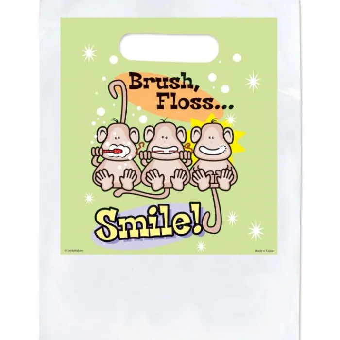 Take Home Bags | Take Home Bags<SmileMakers Custom Monkey Full Colour Bags - Take Home Bags from