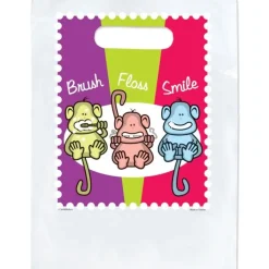 Take Home Bags | Take Home Bags<SmileMakers Custom Monkey Spotlight Bags - Take Home Bags from