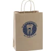 Take Home Bags | Take Home Bags<SmileMakers Custom Natural Kraft Paper Bags - Large - Take Home Bags from