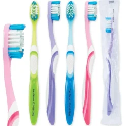 Toothbrushes | Dental Practice Essentials<SmileMakers 144 Custom OraLine Premium Adult Whitening Toothbrush - from