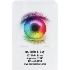 Take Home Bags | Take Home Bags<SmileMakers Custom Rainbow Eye Paper Bags - Take Home Bags from
