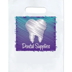 Take Home Bags | Take Home Bags<SmileMakers Custom Sketch Dental Supply Bags - Fast Delivery Bags from