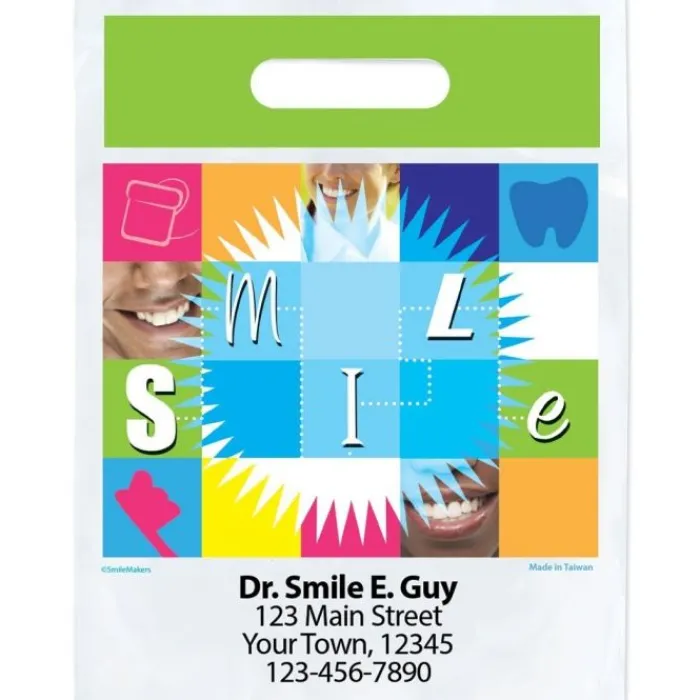 Take Home Bags | Take Home Bags<SmileMakers Custom Smile Blocks Bags - Take Home Bags from