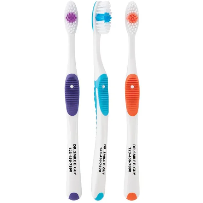 Toothbrushes | Dental Practice Essentials<SmileCare Custom ™ Adult Proper Care Toothbrushes - Toothbrushes from SmileMakers