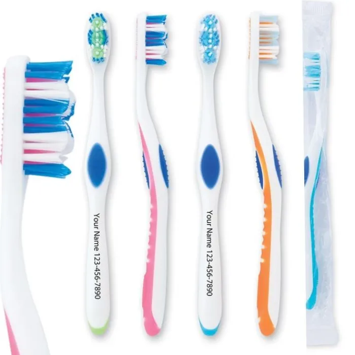 Toothbrushes | Dental Practice Essentials<SmileCare Custom ™ Adult Premium 36 Tongue Cleaner Toothbrushes - Toothbrushes from SmileMakers
