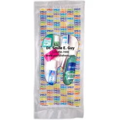 Dental Kits | Dental Practice Essentials<SmileMakers Custom SmileCare™ Adult Smile! Preference with Scope Zippered Bag Dental Kits - Dental Kits from