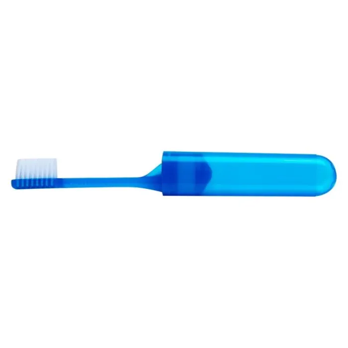 Toothbrushes | Dental Practice Essentials<SmileCare Custom Pre-teen Translucent Travel Brush - Custom Toothbrushes from SmileMakers