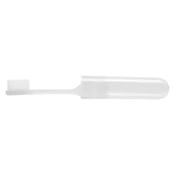 Toothbrushes | Dental Practice Essentials<SmileCare Custom Pre-teen Translucent Travel Brush - Custom Toothbrushes from SmileMakers