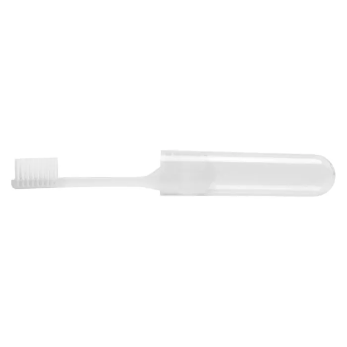 Toothbrushes | Dental Practice Essentials<SmileCare Custom Pre-teen Translucent Travel Brush - Custom Toothbrushes from SmileMakers