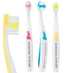 Toothbrushes | Dental Practice Essentials<SmileCare Custom ™ Toddler Bunny Grip Toothbrushes - Case - Toothbrushes from SmileMakers