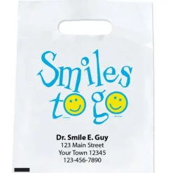 Take Home Bags | Take Home Bags<SmileMakers Custom Smiles to Go Bags - Take Home Bags from